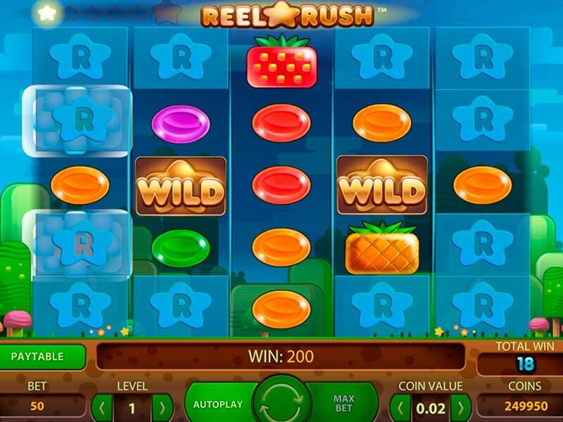 Reel Rush Online Spielautomat Übersicht im MrBet Blog